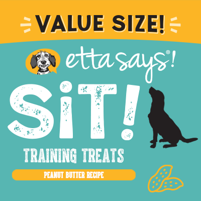 ETTA SAYS SIT! Training Treats Peanut Butter 16oz