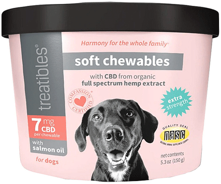 TREATIBLES PCR Extra Strength Chews Canine 60ct