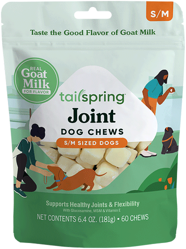 *TAILSPRING Functional Dog Chews Joint S/M 6.4oz