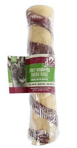 WILD EATS Jerky Wrapped Cheek Roll 8-9"