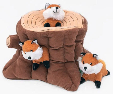 ZIPPYPAWS Zippy Burrow Fox Stump