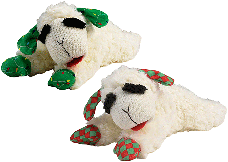 MULTIPET Holiday Christmas Lamb Chop 10"