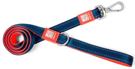 *MAX&MOLLY Classic Neoprene Leash Matrix Red L 1" x 4ft