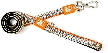 *MAX&MOLLY Classic Neoprene Leash Ethnic/Mosaic M 7/8" x 4ft