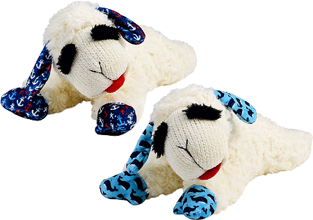 MULTIPET Lamb Chop Nautical Pattern 10"