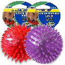 PETSPORT Gorilla Spiky Ball Squeak 2.8" M