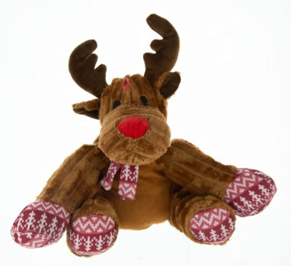 PATCHWORKPET Holiday Sitting Reindeer 12"