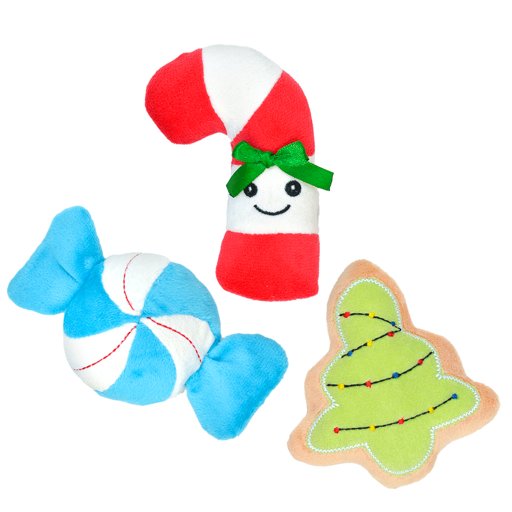 PATCHWORKPET HOLIDAY Treat Trio 4"