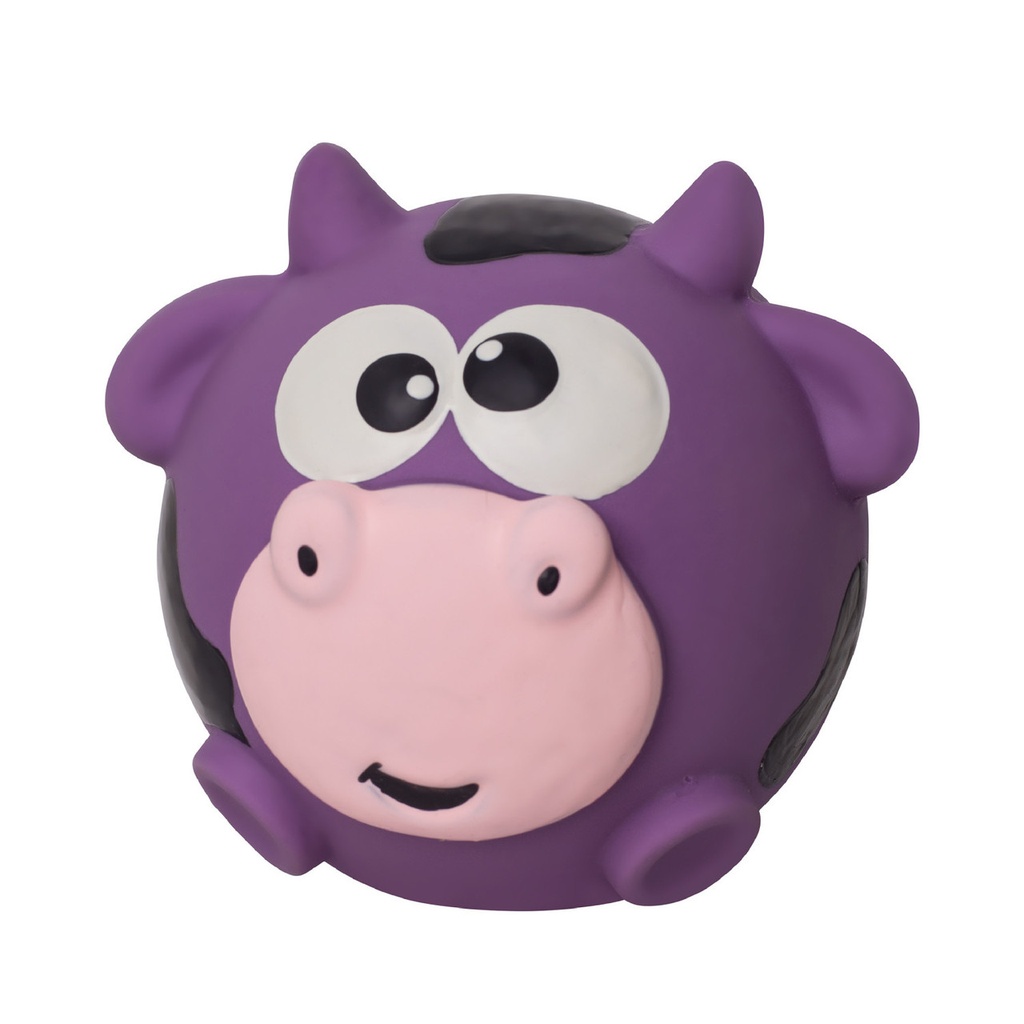 *OUTWARD HOUND Sillyz Latex Ball Cow