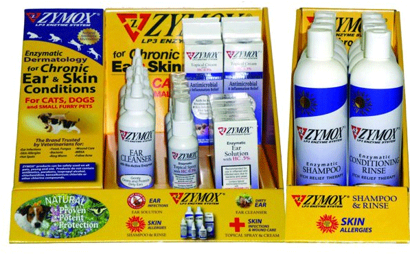 ZYMOX Counter Display 24pc