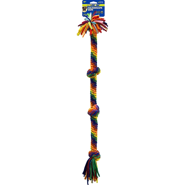PETSPORT Kaleidoscope Rope 30" 4-Knot XL