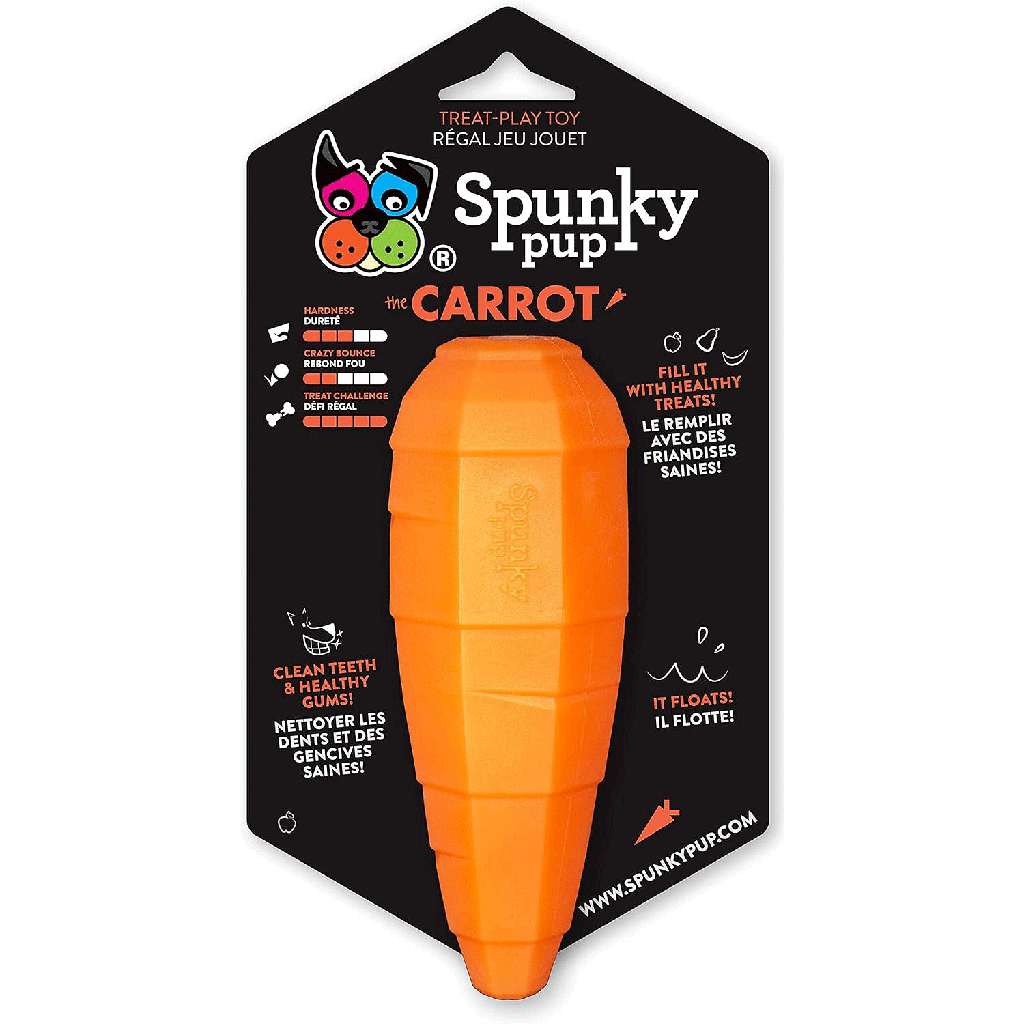 *SPUNKY PUP Treat Dispensing Carrot