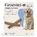 GROOVIES Senior Dog Dental Chews Gravity Box X-Large 12ct