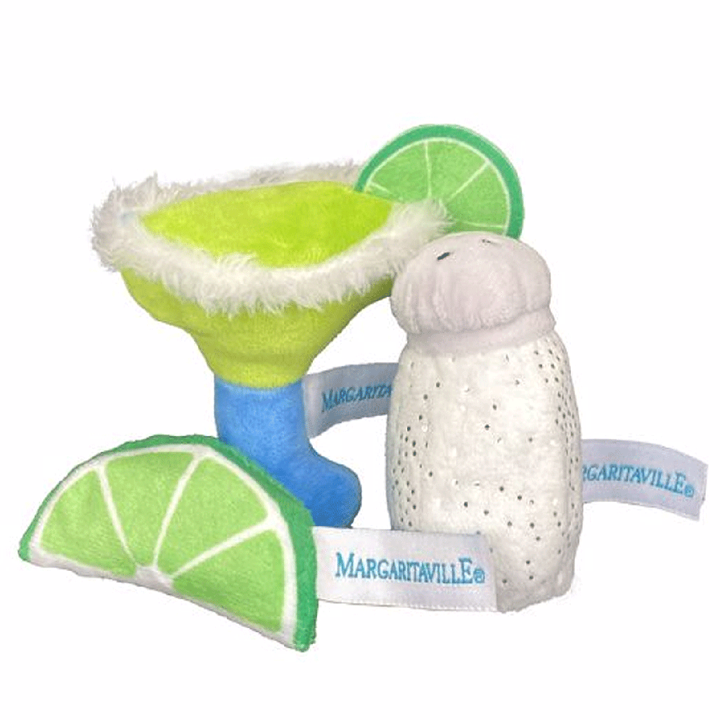 MULTIPET Margaritaville (Margarita/Lime/Salt) 3pk Cat Toy