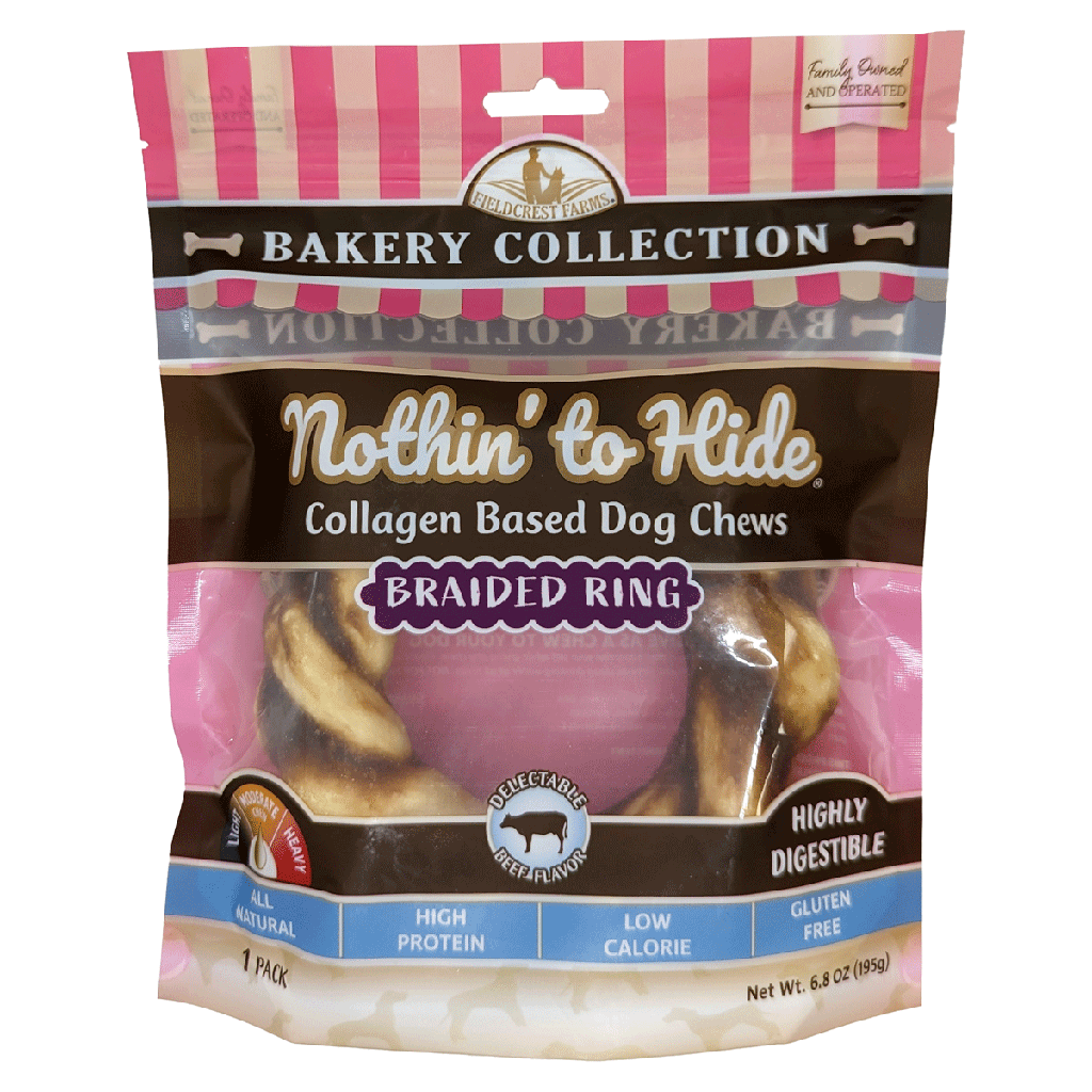 NOTHIN' TO HIDE Bakery Beef Braid Ring  5"