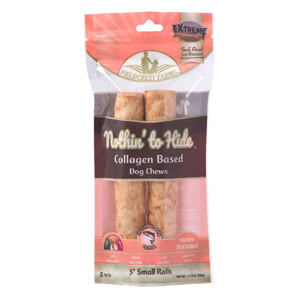 FIELDCREST FARMS Nothin' To Hide 5" Small Roll 2pk Salmon