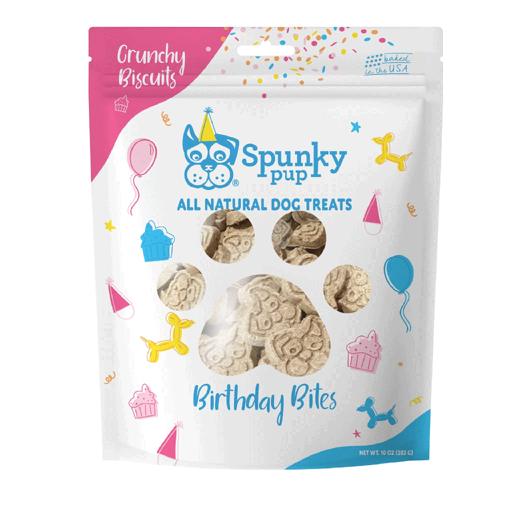 SPUNKY PUP Biscuits - Birthday Bites Peanut Butter 24oz