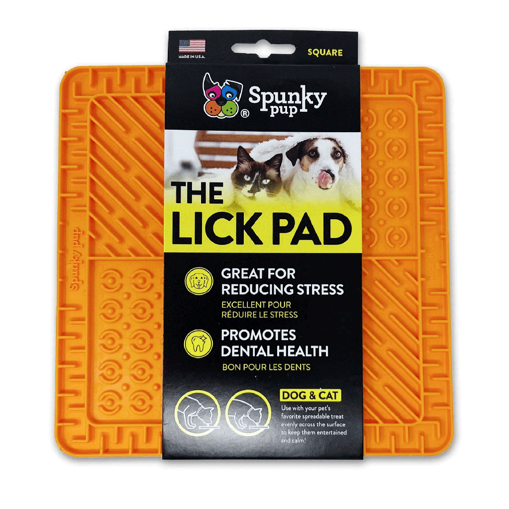 SPUNKY PUP Lick Pad Square