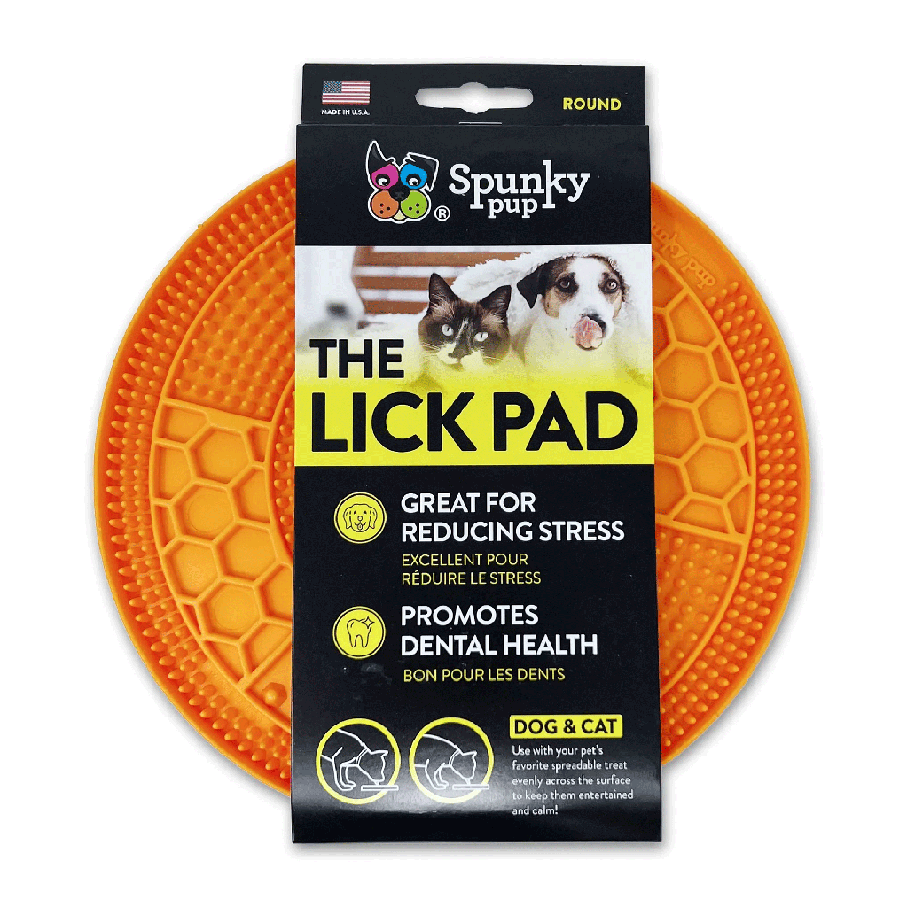 SPUNKY PUP Lick Pad Round