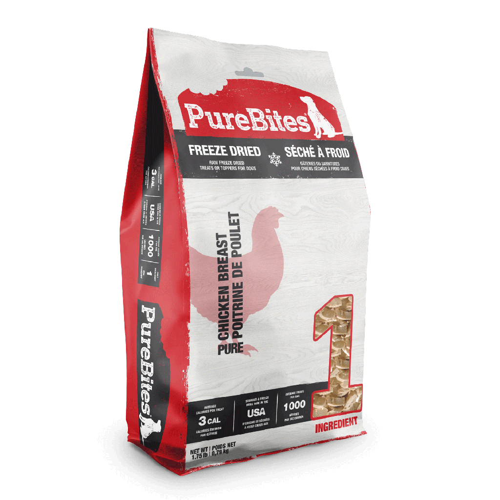 PURE BITES Freeze Dried Chicken Breast 28oz