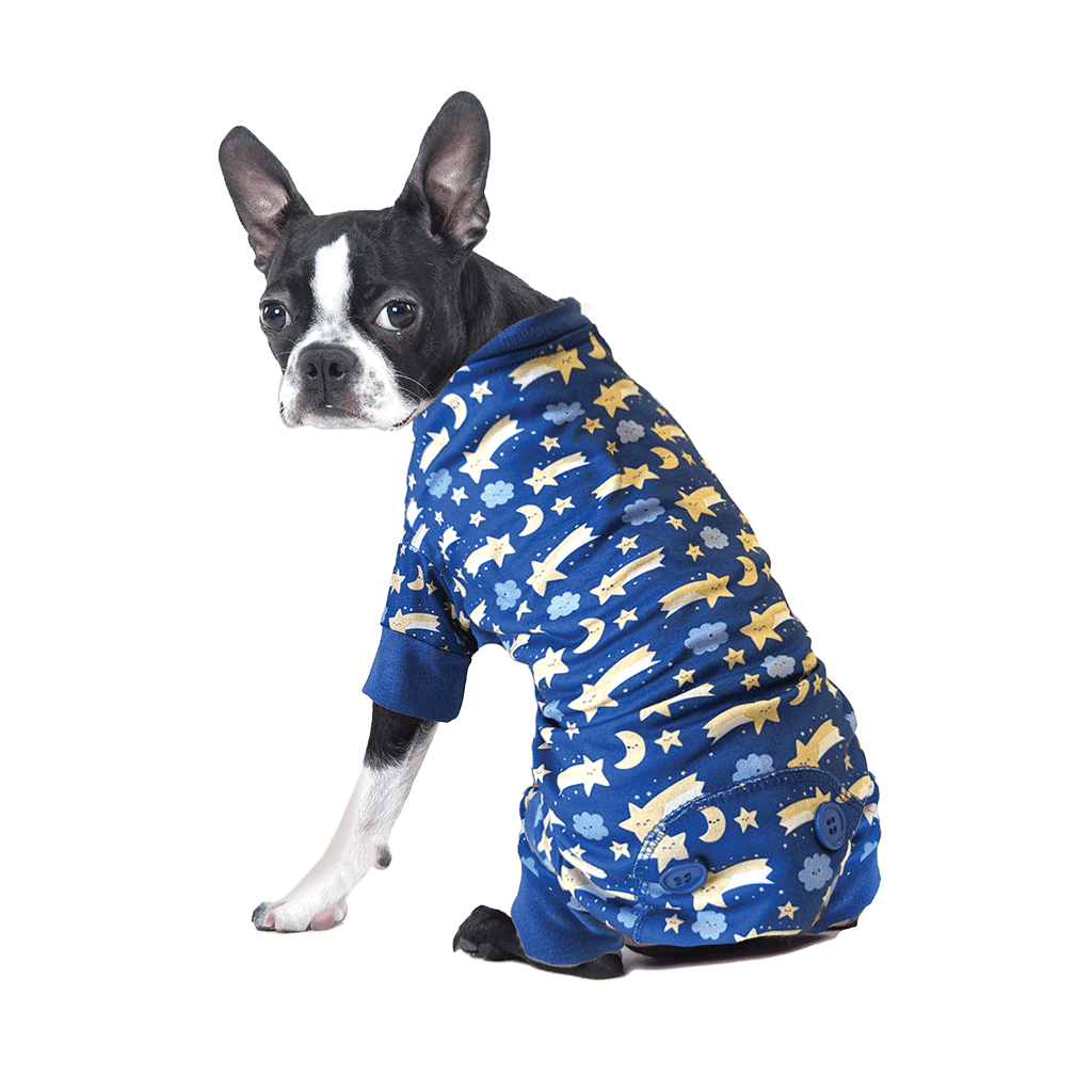 *FASHION PET Moon & Stars PJ's Blue L