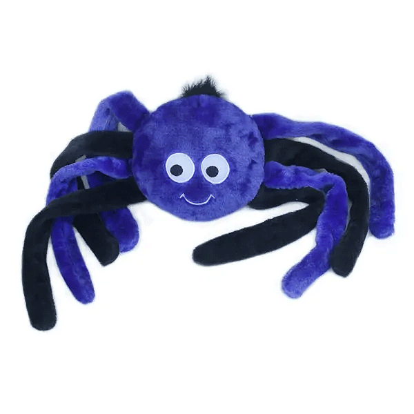 ZIPPY PAWS Halloween Spiderz Small Purple