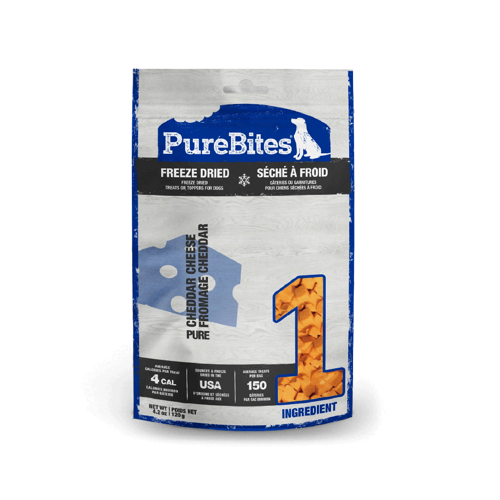 PURE BITES Freeze Dried Cheddar Cheese 4.2oz