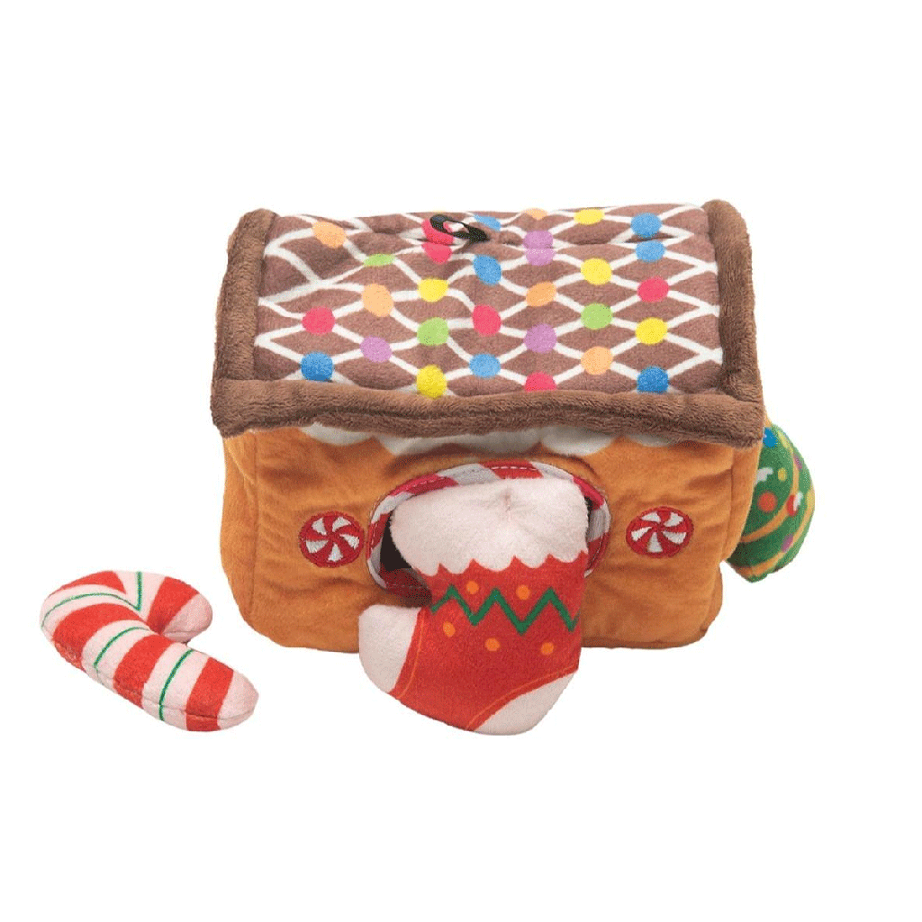 *SNUGAROOZ Holiday Hide & Seek Gingerbread House