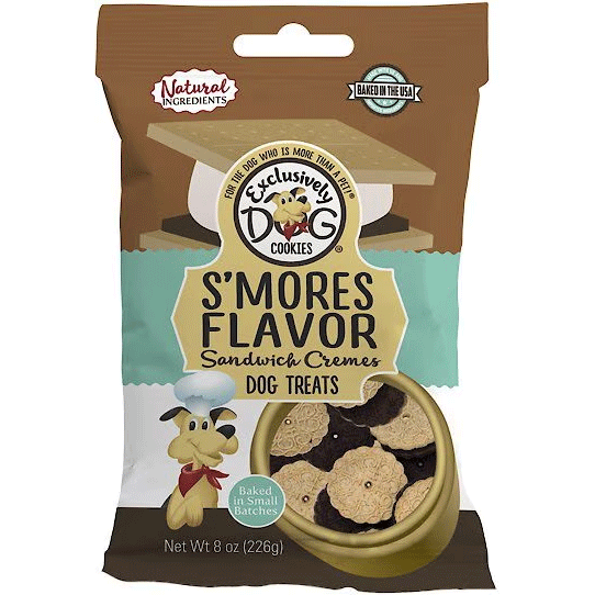 EXCLUSIVELY PET Sandwich Cremes S'Mores 8oz