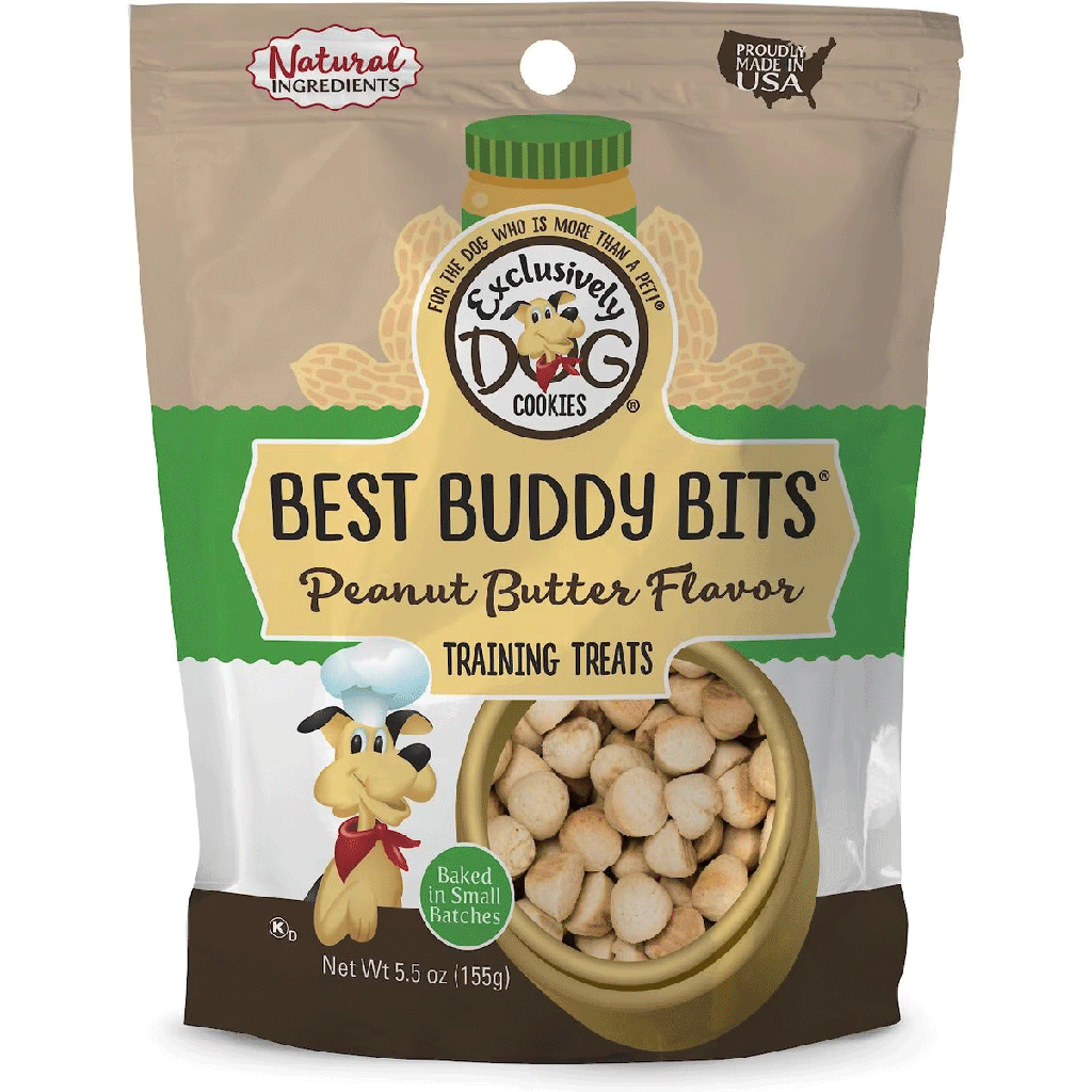 EXCLUSIVELY PET Best Buddy Bits Peanut Butter 5.5oz