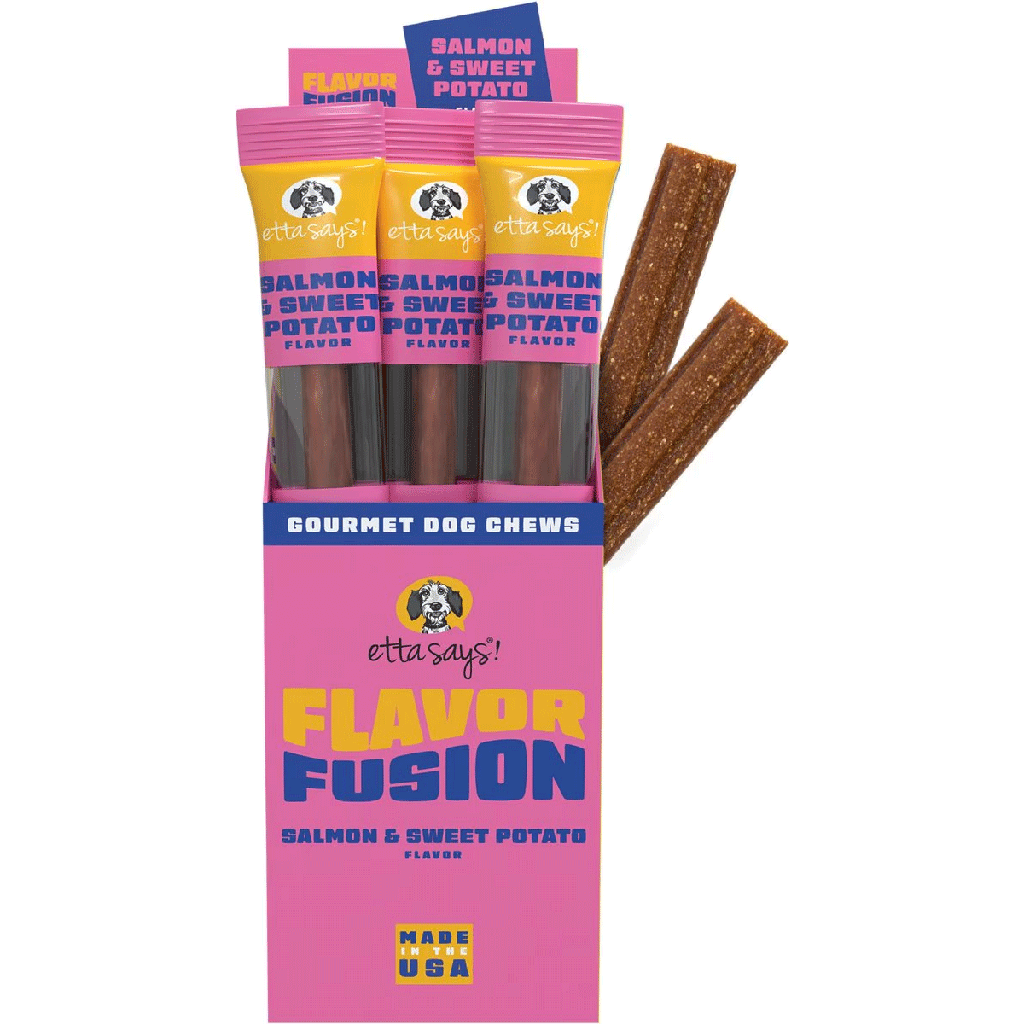 ETTA SAYS! Flavor Fusion Chew Salmon/Sweet Potato 12ct