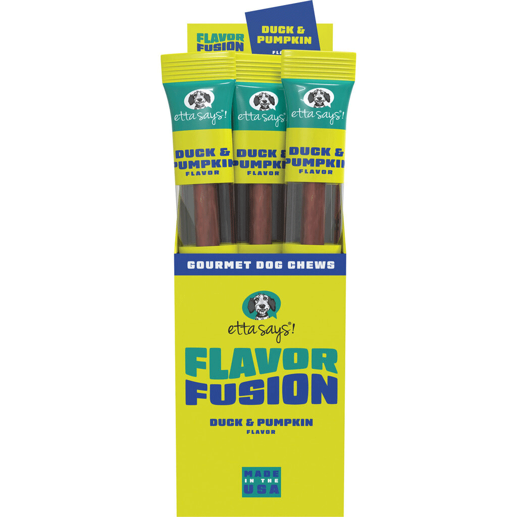 ETTA SAYS! Flavor Fusion Chew Duck/Pumpkin 12ct