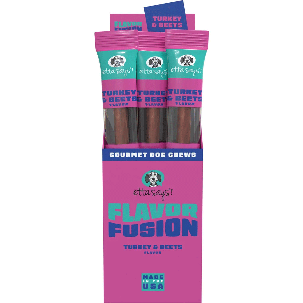 ETTA SAYS! Flavor Fusion Chew Turkey/Beets 12ct