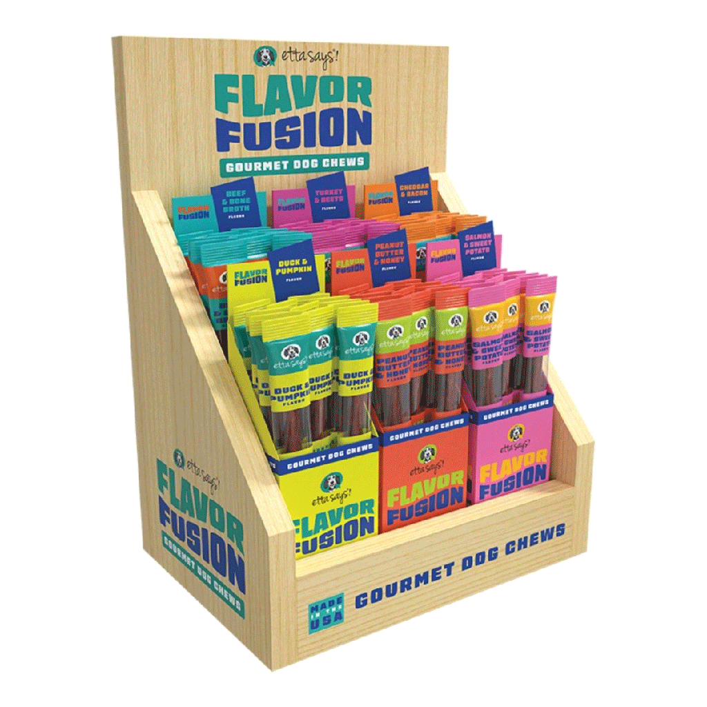 ETTA SAYS! Flavor Fusion Chew Display