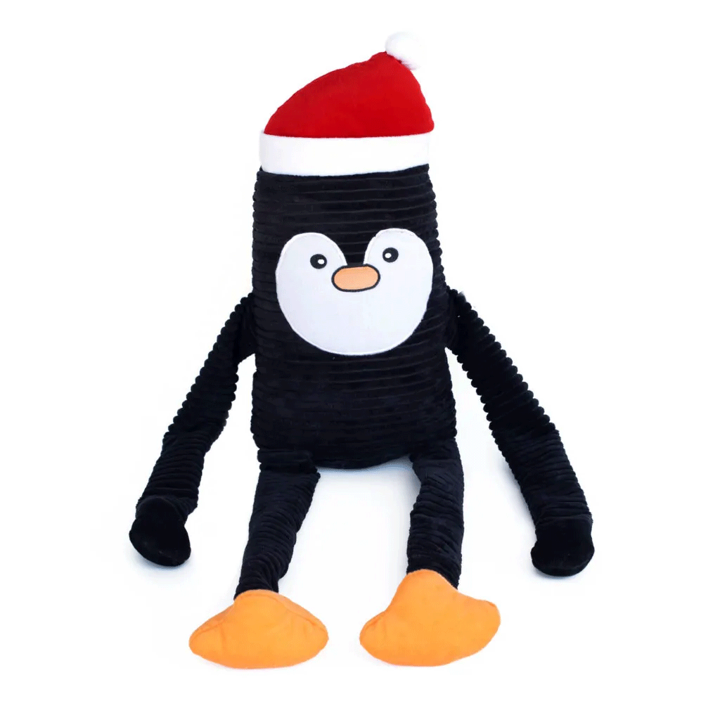 *ZIPPY PAWS Holiday Crinkle Penguin XL