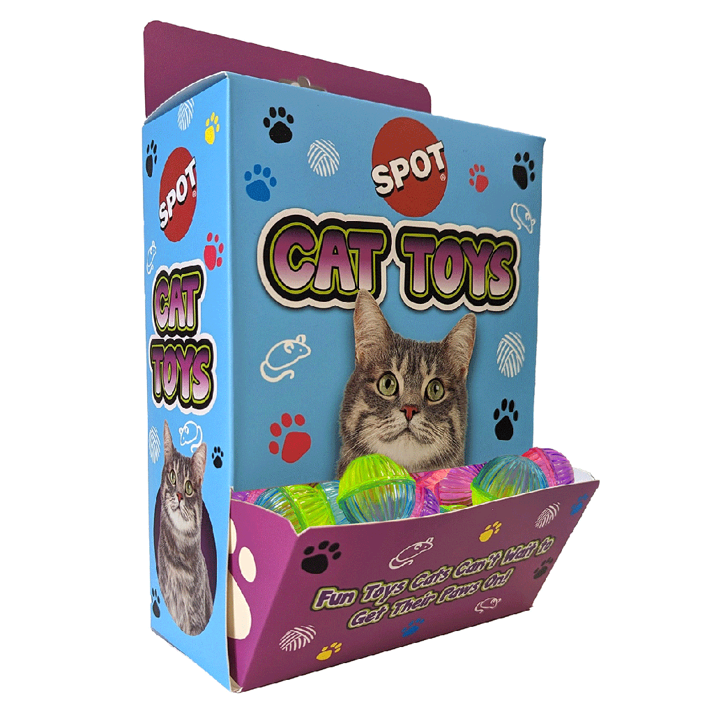 ETHICAL/SPOT Cat Display - Shimmer Balls 72pcs