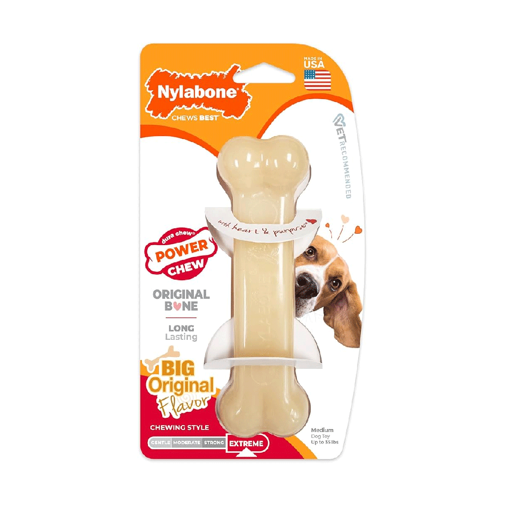 NYLABONE DuraChew Original Bone Wolf