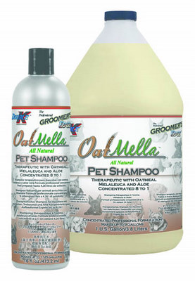 GROOMERS EDGE Oat Mella Theraputic Shampoo 8:1 Gallon