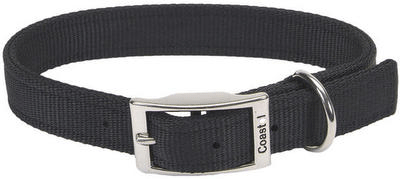 *COASTAL 2-Ply Collar 1 x 18 Inch - Black