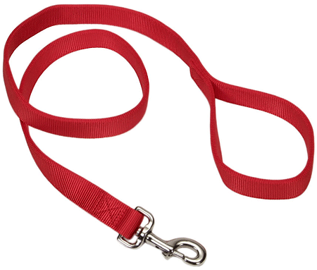 COASTAL 2-Ply Nylon Lead - Red