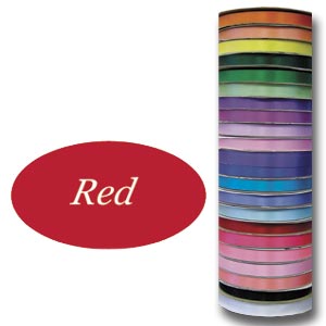 RIBBON   #3  9/16  x 100 yards  Red