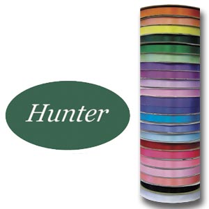 RIBBON   #3 9/16  x 100 yards   Hunter Green