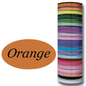 *RIBBON   #3  9/16  x 100 yards   Orange