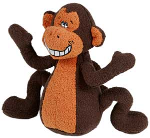 *MULTIPET Deedle Dudes Toy Monkey