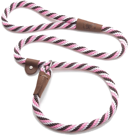 MENDOTA Slip Lead 3/8" x 4' Pink Chocolate