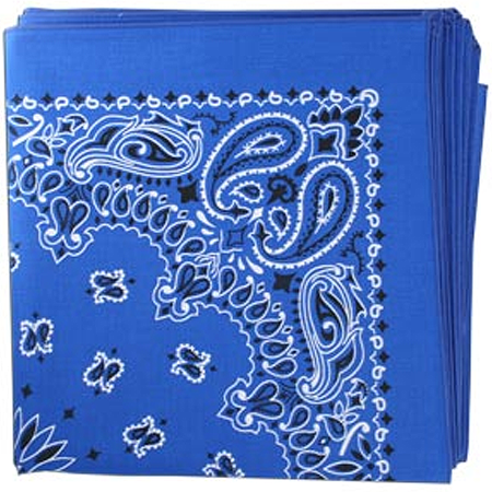 BANDANNA Paisley Royal