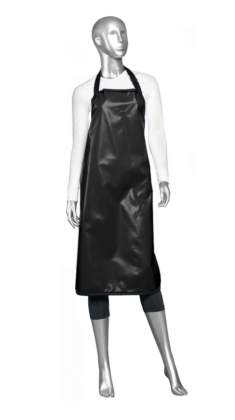 STYLIST WEAR Rubberized Apron Black