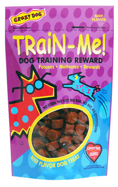 *CRAZY PET Train-Me! Treats Beef 4oz