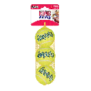 KONG Squeaker Tennis Ball 3pk S