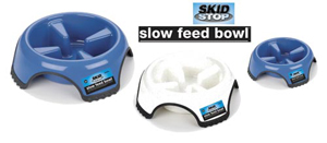 JW PET Skid Stop Slow Feed Bowl - M